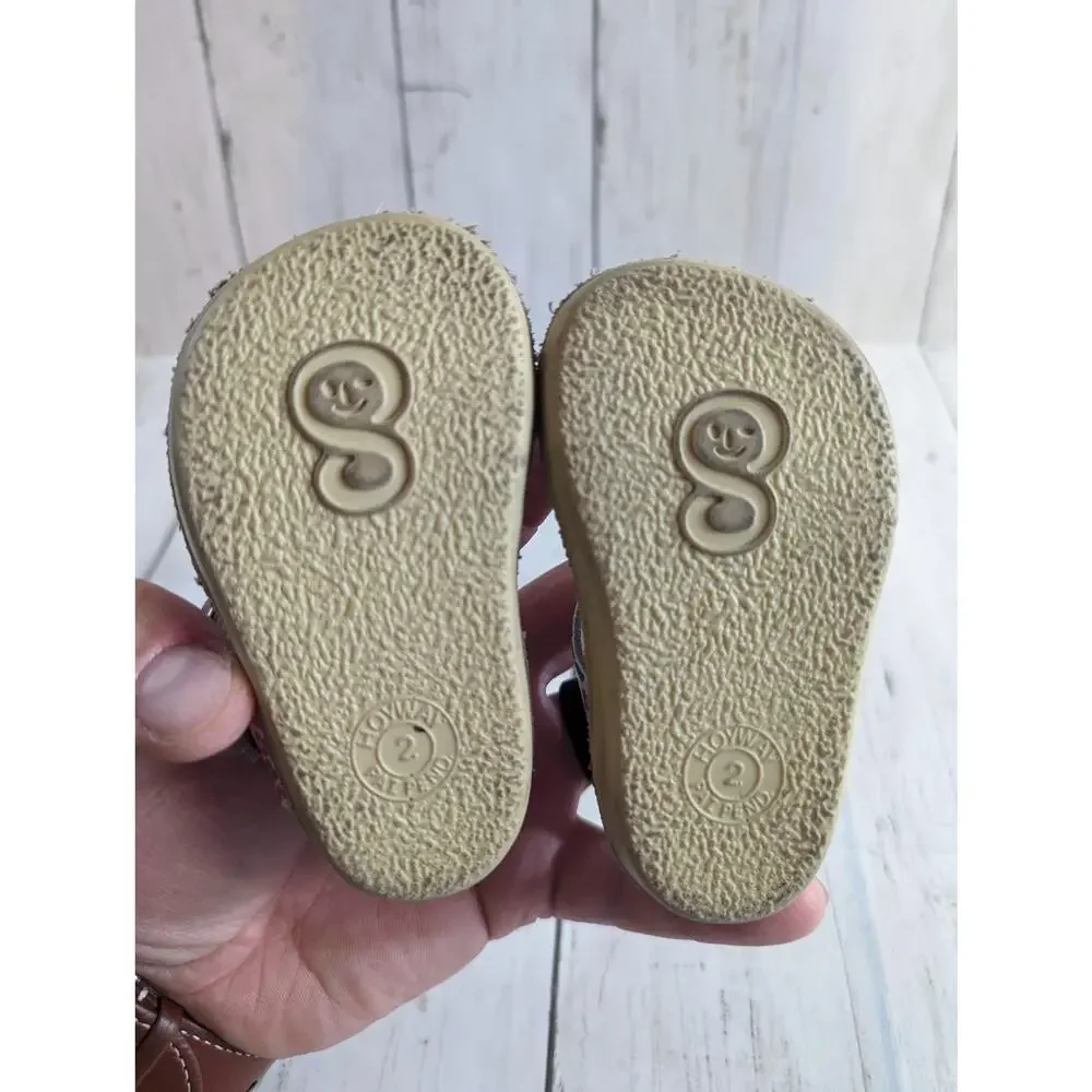 Sun-Sand by Hoyway Floral Salt Water Sandals Infant Size 2
